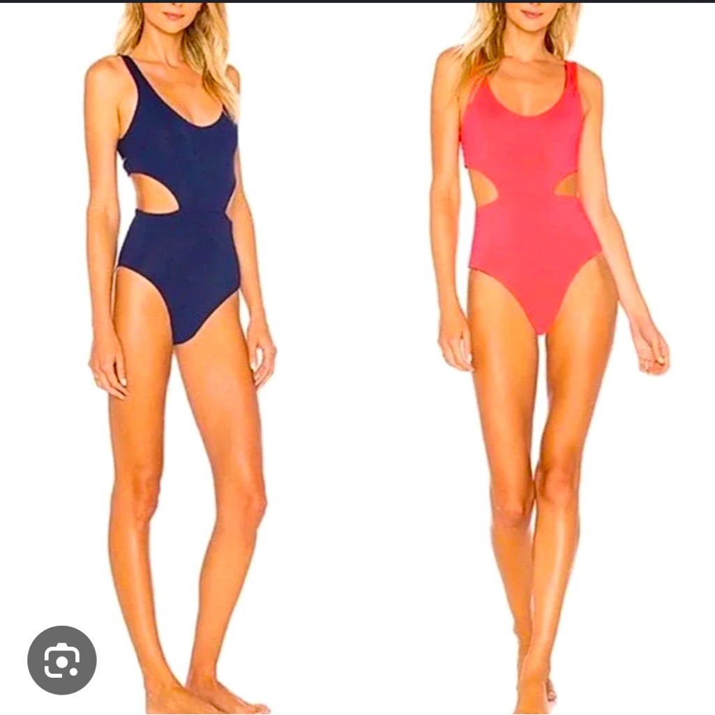 L Space Womens Rita Reversible Monokini One-Piece Swimsuit Nwt